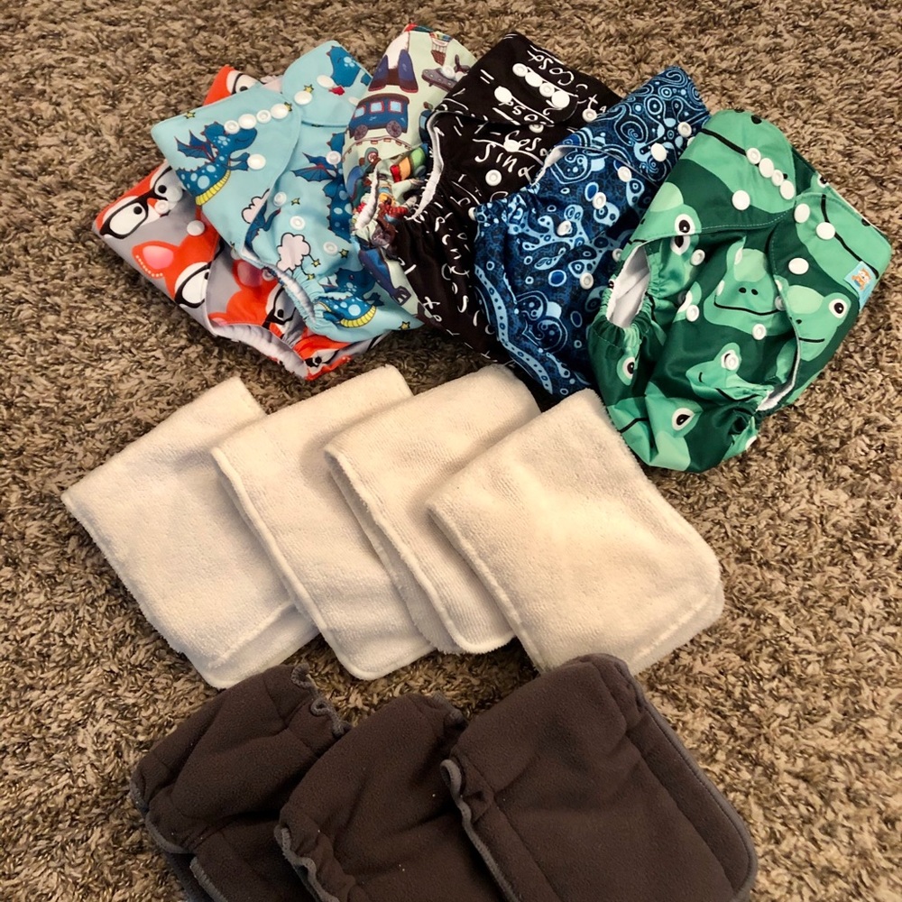 ALVA Baby Cloth Diapers. New!!!